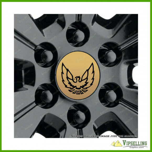 Pontiac Trans Am Firebird Wheel Caps Center Silver Gold Decals Stickers Emblems Pontiac Trans Am Firebird Wheel Caps Center Silver Gold Decals Stickers Emblems