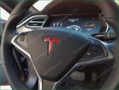 Tesla Model S/X Steering Wheel T Logo High Cast Vinyl Insert Decal Sticker Many Colors Tesla Model S/X Steering Wheel T Logo High Cast Vinyl Insert Decal Sticker Many Colors