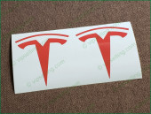 Tesla Model 3 Rear T Logo Accent High Cast Vinyl Decals Stickers Many Colors Tesla Model 3 Rear T Logo Accent High Cast Vinyl Decals Stickers Many Colors