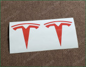 Tesla Model X Rear Logo High Cast Inlay Vinyl Decals Stickers Set Tesla Model X Rear Logo High Cast Inlay Vinyl Decals Stickers Set