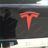 Tesla Model S Tailgate T Logo Accent High Cast Vinyl Decal Sticker Many Colors Tesla Model S Tailgate T Logo Accent High Cast Vinyl Decal Sticker Many Colors
