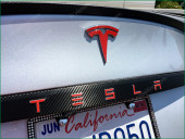 Tesla Model S/X Tailgate Applique Insert High Cast Vinyl Letters Decals Sticker Any Color Tesla Model S/X Tailgate Applique Insert High Cast Vinyl Letters Decals Sticker Any Color