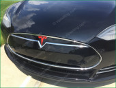 Tesla Model S Nosecone T Logo Accent High Cast Vinyl Decal Sticker Many Colors! Tesla Model S Nosecone T Logo Accent High Cast Vinyl Decal Sticker Many Colors!
