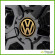 Volkswagen Chrome Silver Gold Wheel Center Cap Decals Set Volkswagen Chrome Silver Gold Wheel Center Cap Decals Set