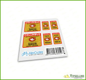 Bicycle Columbus THRON Doppio Spessore Foderi Frame & Fork Decals Stickers Set