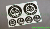 CAFE RACER Chequered Flag 100+ Ace Round Heart Decals Stickers Logos CAFE RACER Chequered Flag 100+ Ace Round Heart Decals Stickers Logos