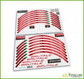 Agusta Brutale Stickers Motorcycle Laminated Wheel Rim Decals Stickers Stripes Agusta Brutale Stickers Motorcycle Laminated Wheel Rim Decals Stickers Stripes