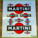Big Martini Racing Porsche Laminated Decals Stickers Emblems Logos