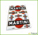 Big Martini Racing Porsche Laminated Decals Stickers Emblems Logos