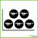 Ford Mustang Horse Wheel Center Cap Laminated Decals Stickers Set Ford Mustang Horse Wheel Center Cap Laminated Decals Stickers Set