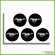 Ford Mustang Horse Wheel Center Cap Laminated Decals Stickers Set Ford Mustang Horse Wheel Center Cap Laminated Decals Stickers Set