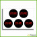 Red OZ Racing Wheel Center Caps Laminated Decals Stickers Kit Red OZ Racing Wheel Center Caps Laminated Decals Stickers Kit