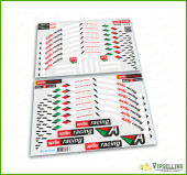 aprilia Racing White Stickers Motorcycle Laminated Wheel Rim Decals Stripes Kit aprilia Racing White Stickers Motorcycle Laminated Wheel Rim Decals Stripes Kit