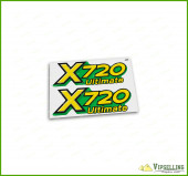 John Deere X720 Lower Hood Decal Set For a X720 Tractor M154070 John Deere X720 Lower Hood Decal Set For a X720 Tractor M154070
