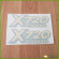 John Deere X720 Lower Hood Decal Set For a X720 Tractor M154070