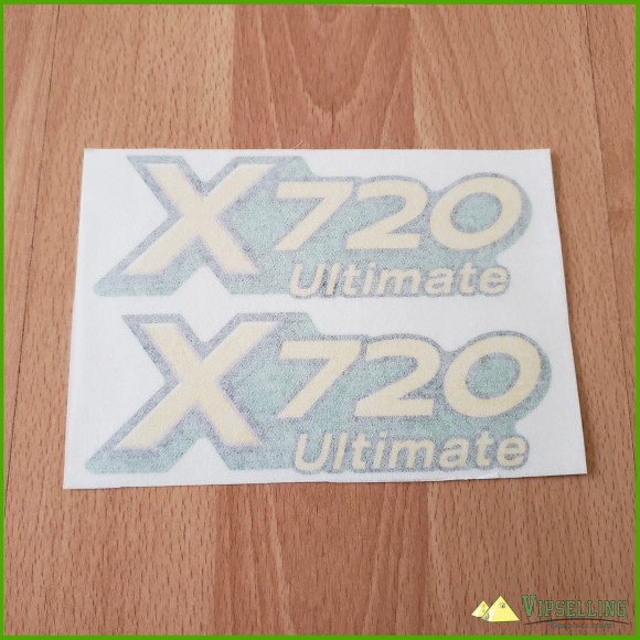 John Deere X720 Lower Hood Decal Set For a X720 Tractor M154070