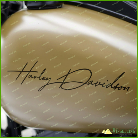 V-rod Harley Davidson Custom Gas Tank Airbox Signature Premim Decals Stickers