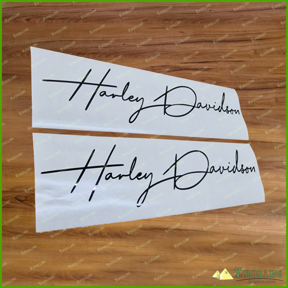 V-rod Harley Davidson Custom Gas Tank Airbox Signature Premim Decals Stickers