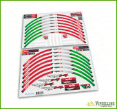 aprilia Racing RSV4 Stickers Motorcycle Laminated Wheel Rim Decals Stripes Kit  aprilia Racing RSV4 Stickers Motorcycle Laminated Wheel Rim Decals Stripes Kit