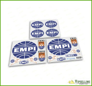 EMPI Retro Decals Stickers Set Logos Volkswagen VW Beetle Camper Kit EMPI Retro Decals Stickers Set Logos Volkswagen VW Beetle Camper Kit