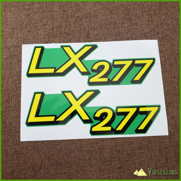 John Deere M146005 LX277 Lower Hood Decal Set For Serial #s Above 060001 John Deere M146005 LX277 Lower Hood Decal Set For Serial #s Above 060001