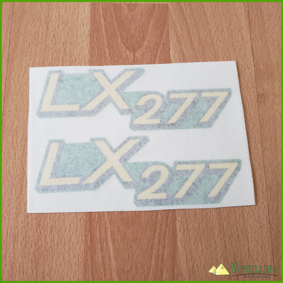 John Deere M146005 LX277 Lower Hood Decal Set For Serial #s Above 060001 John Deere M146005 LX277 Lower Hood Decal Set For Serial #s Above 060001