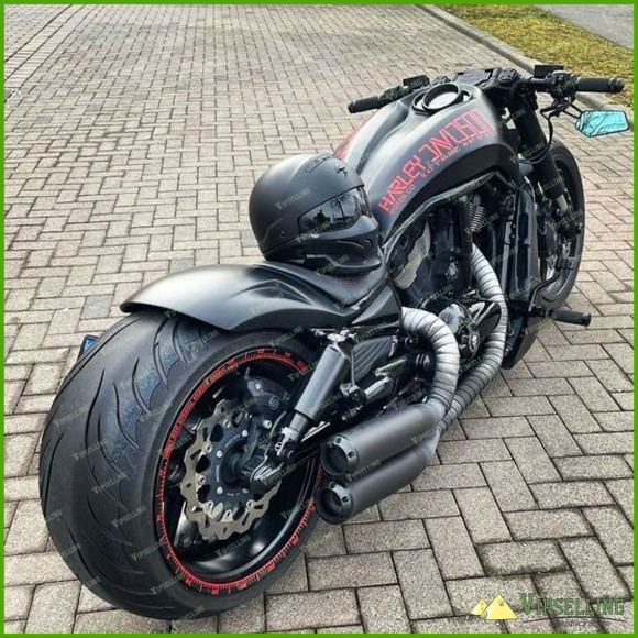 V-rod Harley Davidson Night Rod MUSCLE AIR BOX FUEL TANK Premium Decals Stickers