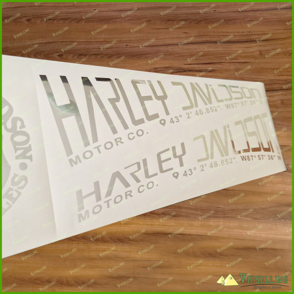 V-rod Harley Davidson Night Rod MUSCLE AIR BOX FUEL TANK Premium Decals Stickers