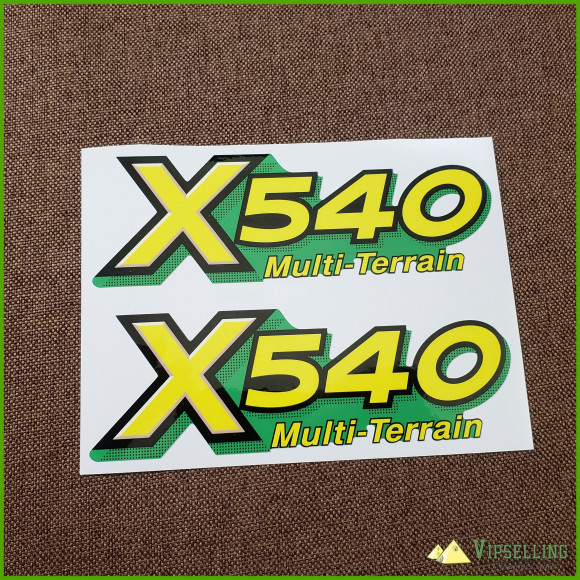John Deere Lower Hood Decal Set For X540 Tractors M154243
