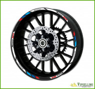 BMW S1000XR Motorrad Motorcycle Wheel Rim Laminated Stripes Decals Stickers HP4 BMW S1000XR Motorrad Motorcycle Wheel Rim Laminated Stripes Decals Stickers HP4