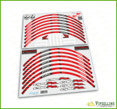 HONDA CBR RR Motorsport Motorcycle Wheel Rim Laminated Stripes Decals Stickers HONDA CBR RR Motorsport Motorcycle Wheel Rim Laminated Stripes Decals Stickers