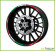 aprilia RSV4 Factory Racing Motorcycle Wheel Rim Laminated Stripes Decal Sticker