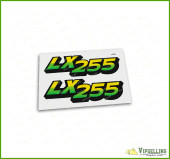 John Deere Lower Hood Decal Set for LX255 Tractors M126050