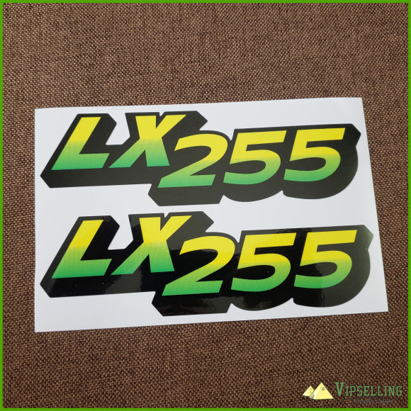 John Deere Lower Hood Decal Set for LX255 Tractors M126050 John Deere Lower Hood Decal Set for LX255 Tractors M126050