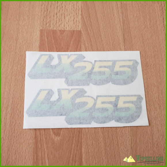 John Deere Lower Hood Decal Set for LX255 Tractors M126050 John Deere Lower Hood Decal Set for LX255 Tractors M126050