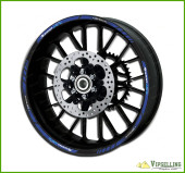 BMW Motorrad Motorsport S1000XR Blue Wheel Rim Laminated Stripes Decals Stickers Kit BMW Motorrad Motorsport S1000XR Blue Wheel Rim Laminated Stripes Decals Stickers Kit