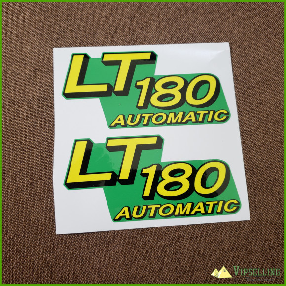 John Deere Lower Hood Decal Set For LT180 Tractors AM132038