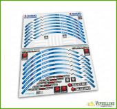 SUZUKI GSX-R750 Factory Racing Laminated Wheel Decals Rim Stickers Stripes Set SUZUKI GSX-R750 Factory Racing Laminated Wheel Decals Rim Stickers Stripes Set