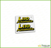 John Deere L110 Automatic Hood Decal Set of Two GX21156