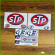 Rare Vintage STP 43 Fuel Oil Additives Racing Rally Decals Stickers Set Rare Vintage STP 43 Fuel Oil Additives Racing Rally Decals Stickers Set