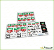 Tag Heuer Sponsorship Racing Rally 4x4 Decals Stickers Emblems Set Tag Heuer Sponsorship Racing Rally 4x4 Decals Stickers Emblems Set