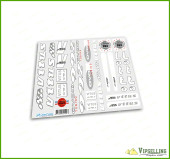 Rare VITUS Lotto Ovoid 992 Team Bicycle White Decals Stickers for Re-sprays Kit Rare VITUS Lotto Ovoid 992 Team Bicycle White Decals Stickers for Re-sprays Kit