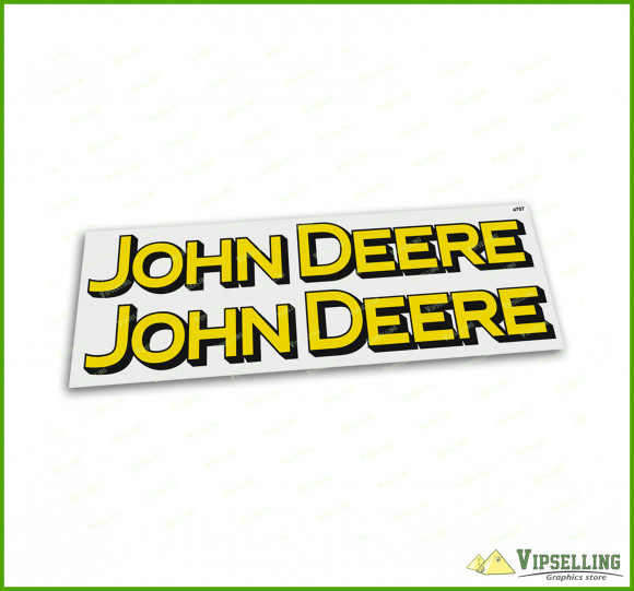 John Deere Decal Z510A Z520A Z710A Z720A Z810A Z820A Z830A Z910A Z920A TCU24012