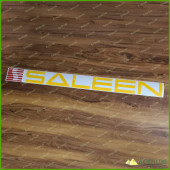 Saleen Ford Racing Car Windshield Decal Sticker Red White Silver Kit