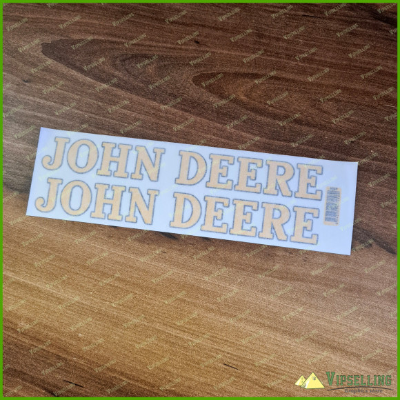 #johndeereyellowdecal