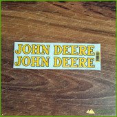 Very Rare High Cast Two Nice John Deere Logo Decals 3/4 x 6 inch Stickers Very Rare High Cast Two Nice John Deere Logo Decals 3/4 x 6 inch Stickers