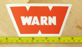Warn Truck Winche Logo Decal Sticker Emblem Warn Truck Winche Logo Decal Sticker Emblem