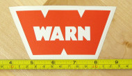 Warn Truck Winche Logo Decal Sticker Emblem