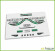 Mercury Optimax Bluewater 135 150 175 200 225 250 300 HP Green Outboard Decals Stickers Set