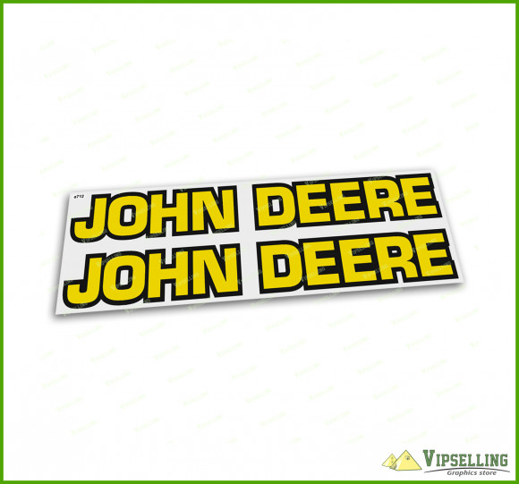 John Deere Decal 2 3/8" x 15" Z-trac F Series Lawn Mowers M116954 OEM Deere
